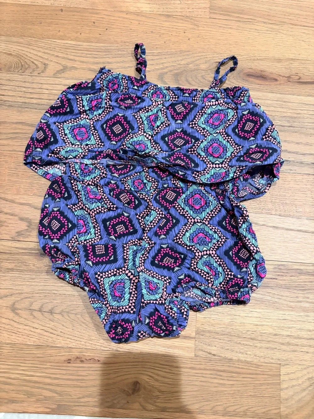 Carter’s baby girl printed romper